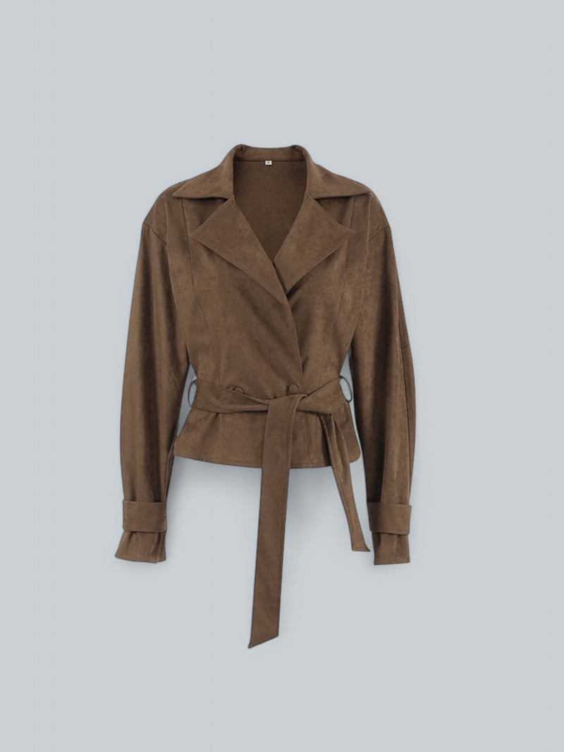 Amélie Suede Jacket