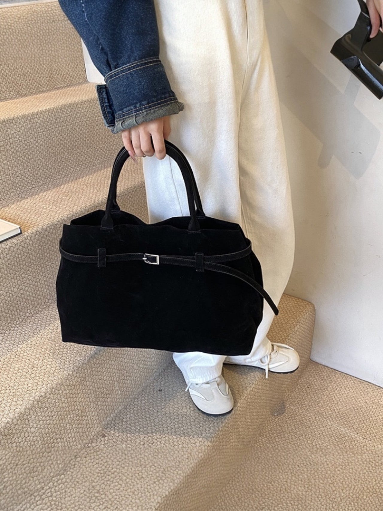 Ava Suede Bag - My Store