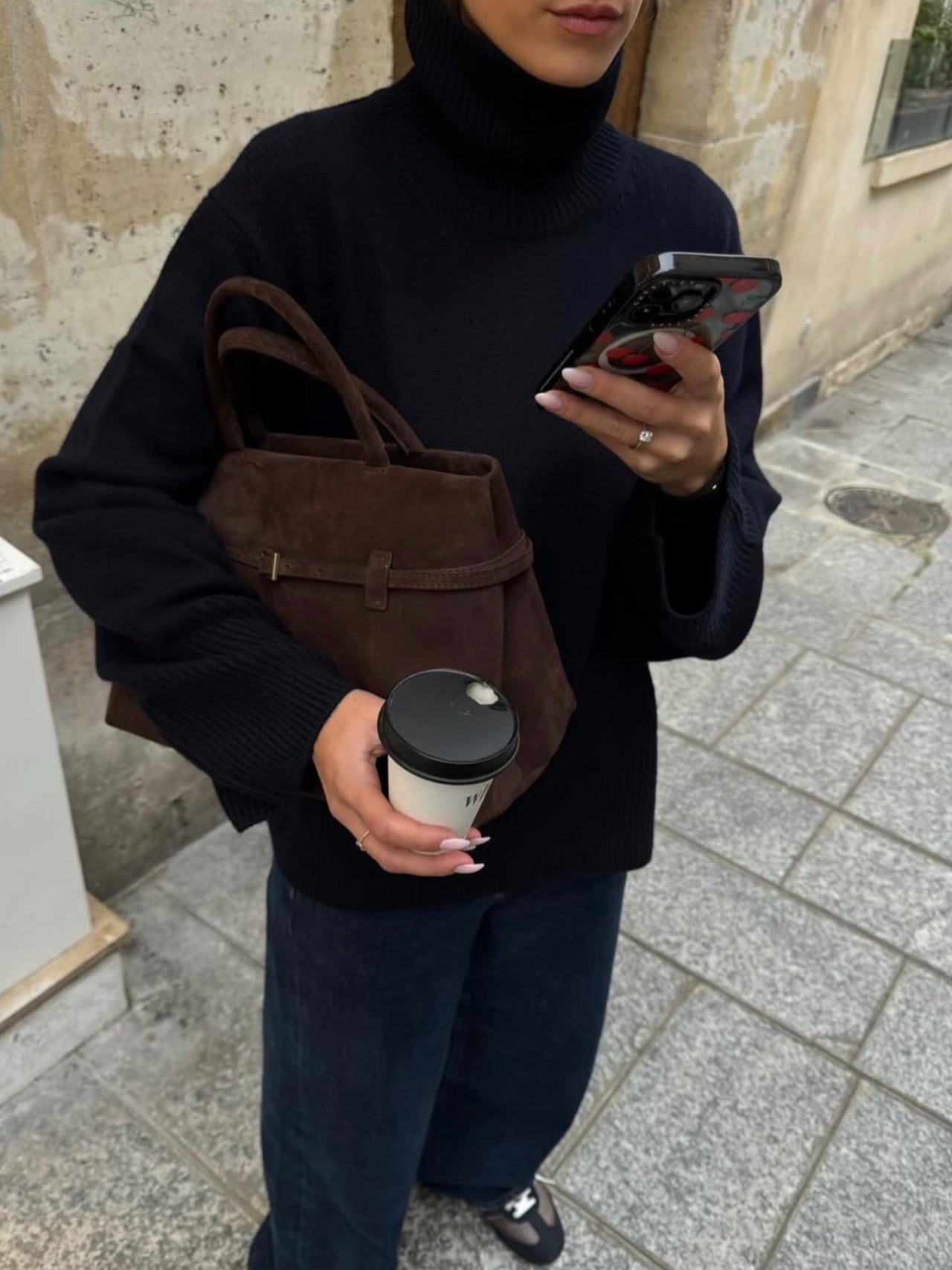 Ava Suede Bag - My Store